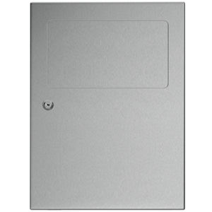 cubo de basura de baño / empotrable / de pared / de acero inoxidable