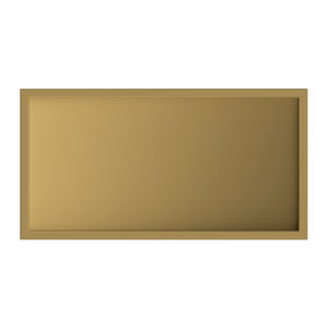 nicho de pared de acero inoxidable