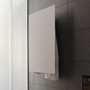 radiador toallero eléctrico / de aluminio / contemporáneo / rectangular