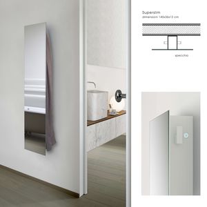 radiador toallero eléctrico / de aluminio / contemporáneo / de baño