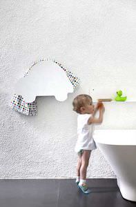 radiador toallero eléctrico / de aluminio / contemporáneo / de pared