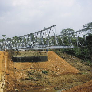 puente de acero galvanizado