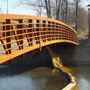 puente con estructura / de acero galvanizado / para peatones