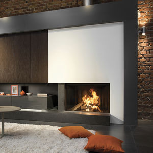 chimenea de leña