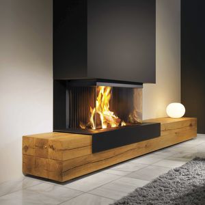 Chimenea insertable de esquina - VISIO 2 ELEMENT - Attika Feuer AG - de