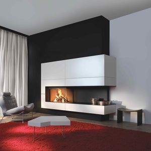 chimenea de leña
