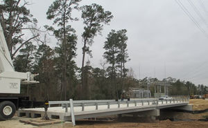 puente de hormigón prefabricado