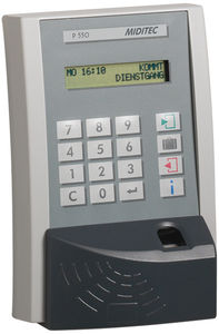 terminal de colección de datos