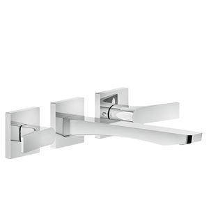 grifo bimando para lavabo