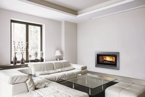 chimenea insertable de doble cara