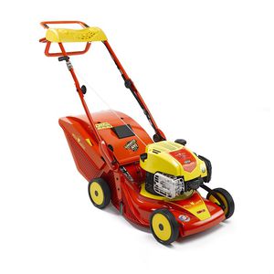 cortacésped con operador a pie / gasolina / recogedor