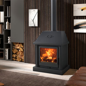 chimenea de leña