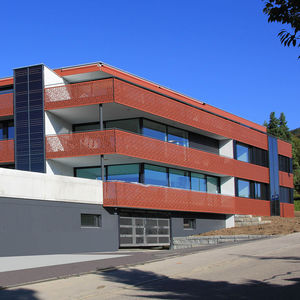 barandilla de fibra de madera