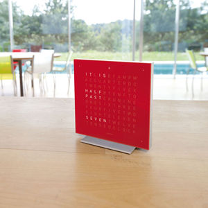 relojes contemporáneos / analógicos / de mesa / LED