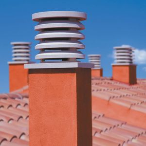 chimenea de tejado