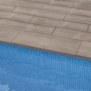borde de piscina de hormigón