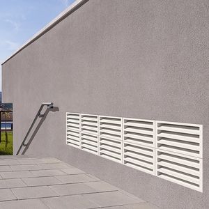 rejilla de ventilación de hormigón
