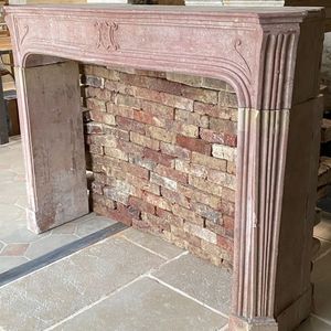 marco para chimenea de estilo Luis XV