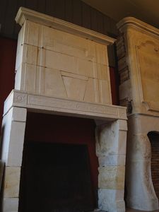 revestimiento de chimenea de estilo Directorio