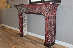 Revestimiento de chimenea clásico de estilo Luis XIV - bca materiaux