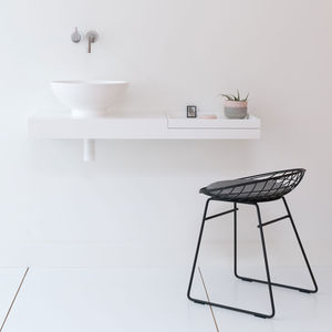 encimera de lavabo de composite