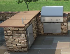 cocina de exterior