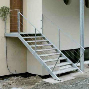 escalera recta