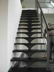 escalera recta