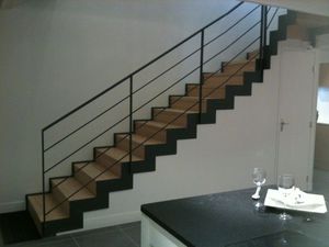 escalera en L