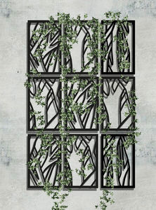 enrejado para muro vegetal