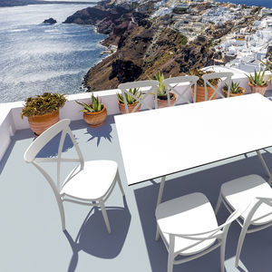 silla de comedor de polipropileno