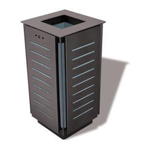 cubo de basura público