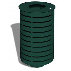 cubo de basura público