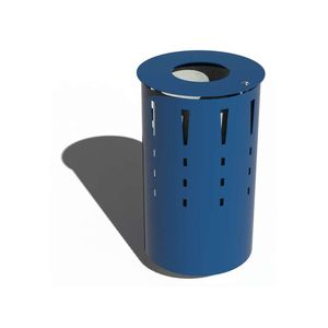 cubo de basura público