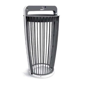 soporte de bolsa de basura público