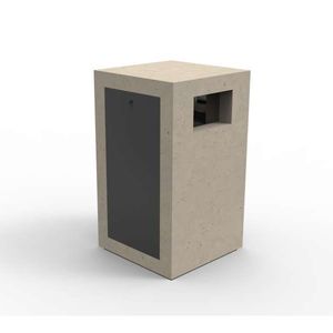 cubo de basura público