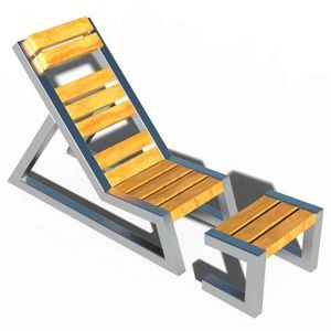 sillón bajo contemporáneo