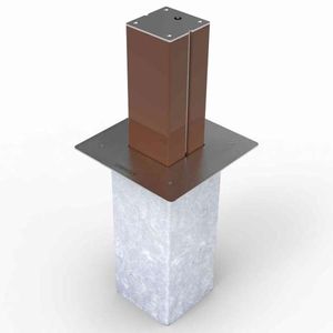 bolardo de protección