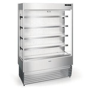 vitrina refrigerada de estantes