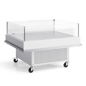 vitrina refrigerada de isla