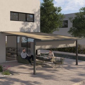pérgola adosada