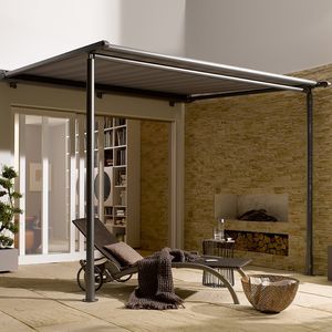 pérgola adosada