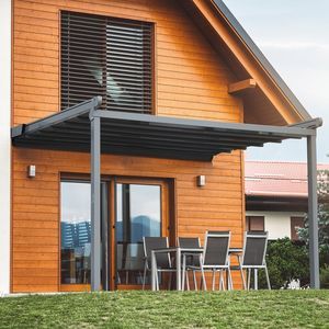 pérgola adosada
