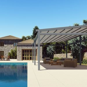 pérgola adosada