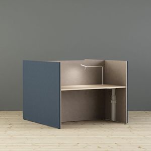 escritorio para open space / de MDF / de fresno / de abedul