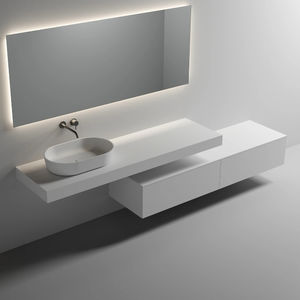 encimera de lavabo de mineral compuesto