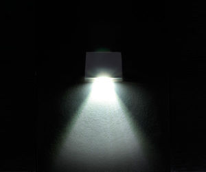 luminaria empotrable de pared