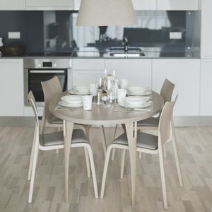 silla de restaurante de diseño escandinavo