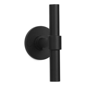 manilla para puerta / para ventana / de metal pintado / de acero inoxidable