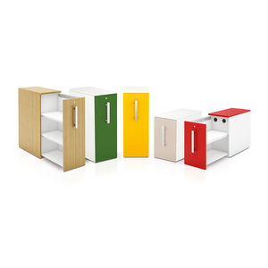 cajonera de oficina de melamina